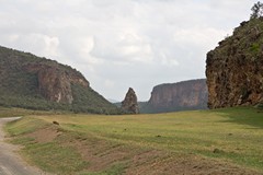 The entrance to Hell's Gate National Park