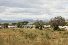 The Rangers village at Msembe airstrip in Ruaha National Park. Rangers lay their lives on the line every day to protect the wildlife and should all be treated like heroes. Their families have to live with the constant threat to their husbands from poachers