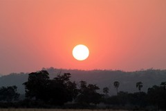 Sunset over the escarpment